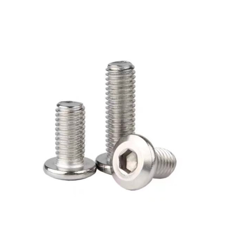滇固 304不锈钢平头内六角螺栓 M8×16mm 百个