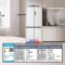 美的(Midea)冰箱家用M60双系统 底部散热十字四门超薄平嵌双循环大容量BCD-508WUSPZM(E)星尘白