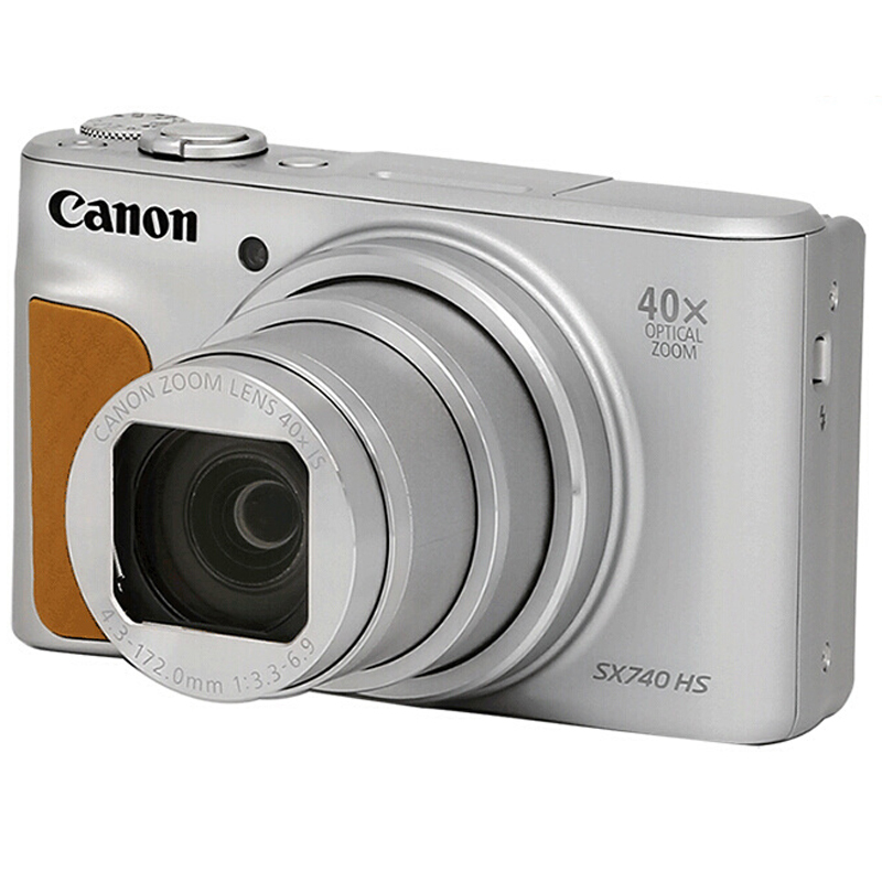 佳能(Canon) PowerShot SX740 HS 银色 数码相机 约2030万像素 3英寸屏