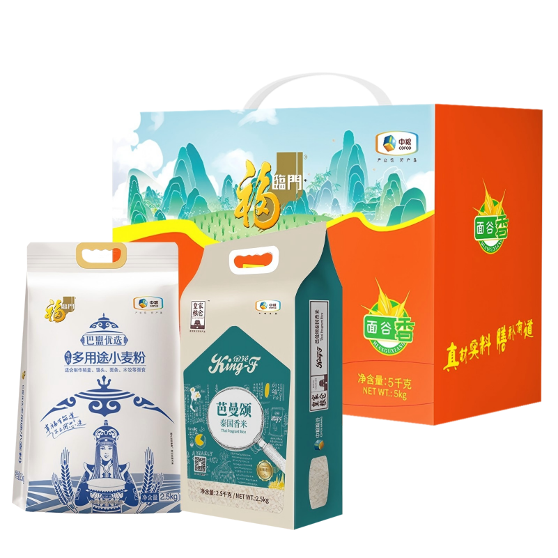 中粮“小厨味道”米面组合-5kg(新)高清大图
