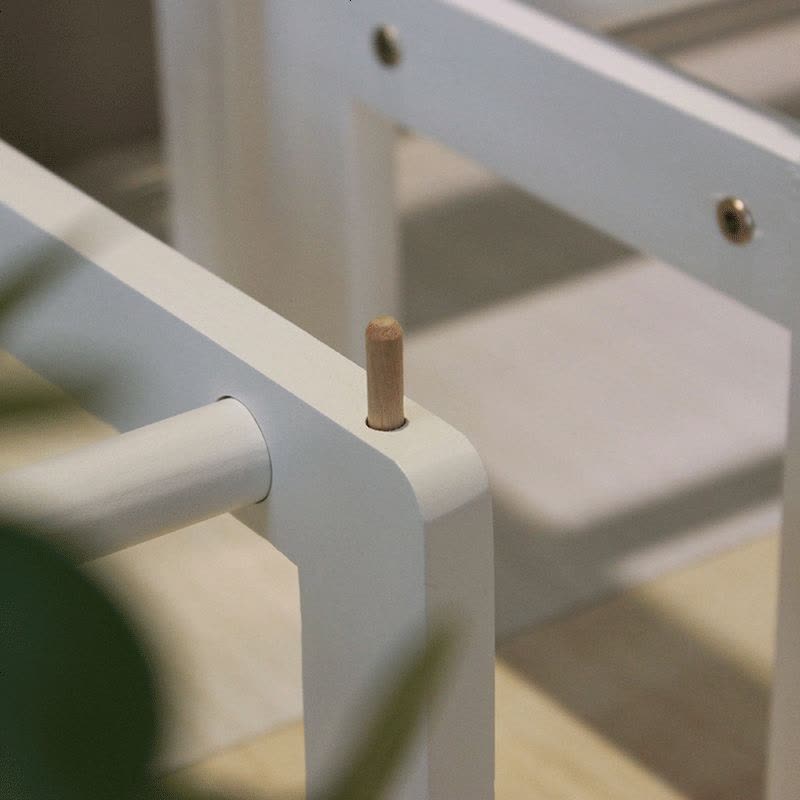多层简易家用实木鞋架经济型口防尘宿舍寝室收纳鞋柜鞋架子 ( )四层图片