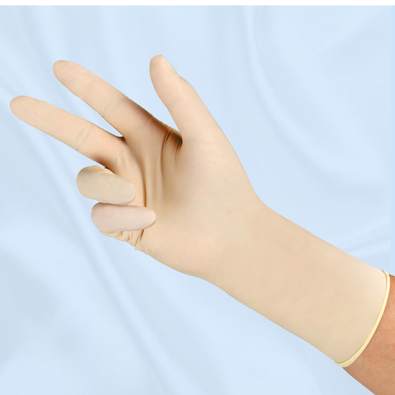 海亚森 M4007 MAX 乳胶清洁手套 均码 4双/包高清大图