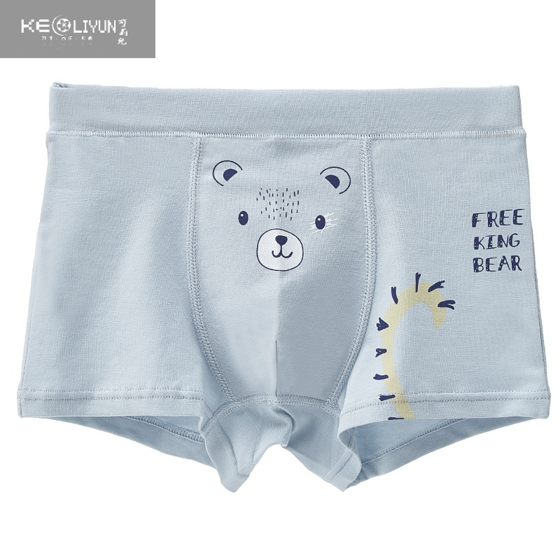可莉允儿童内裤男小童平角23456岁男童内裤宝宝男孩四角裤