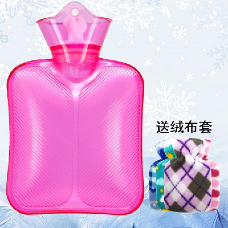 婴儿冲水热水袋暖肚子热敷迷你小号暖水袋暖手宝肚围宝宝胀气安全日用家居