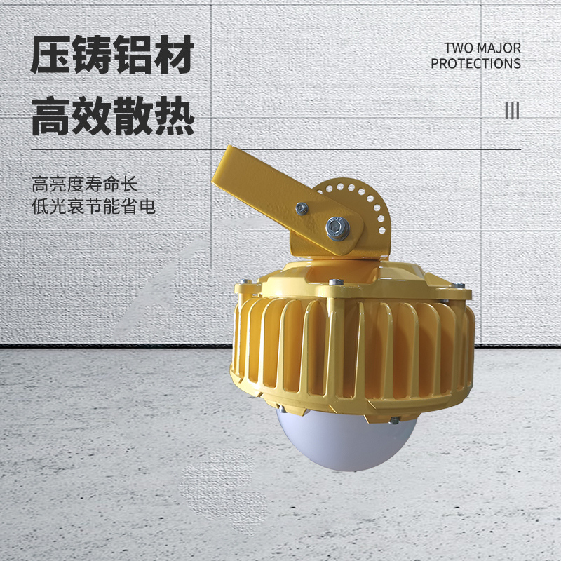 明特佳-Mintega FPD8504Z-L100 LED智能防爆平台灯 100W 黄色 (单位:套)