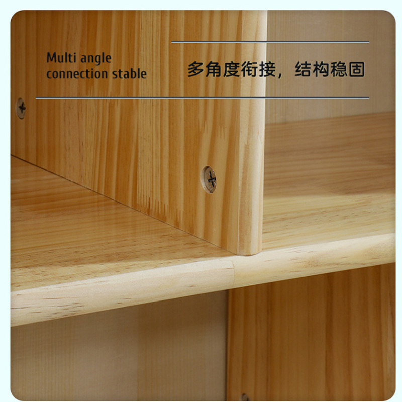 卡里鳄幼儿园书柜储物柜书包柜玩具柜KLE—WJG42收纳柜多用柜书架柜子组合柜