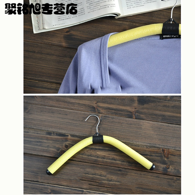 服装店泡沫塑料衣挂 海绵衣架生活日用 儿童衣撑批童装店衣架洗晒用品日用衣架