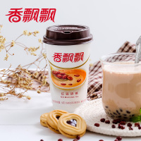 香飘飘奶茶 好料系列 红豆三连杯64g*3 杯装休闲冲饮品 冲泡奶茶粉