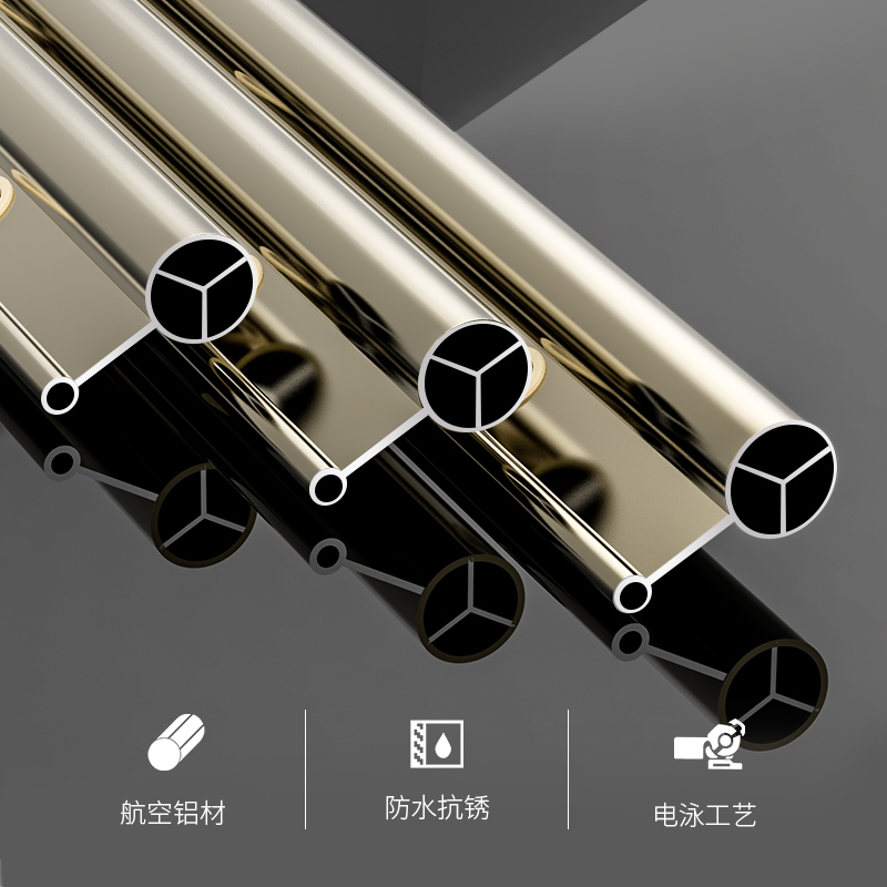 盼盼铝合金外飘衣架 阳台户外推拉晾衣架 室外晒被架折叠晾衣杆外伸缩晒衣架升降晾衣架