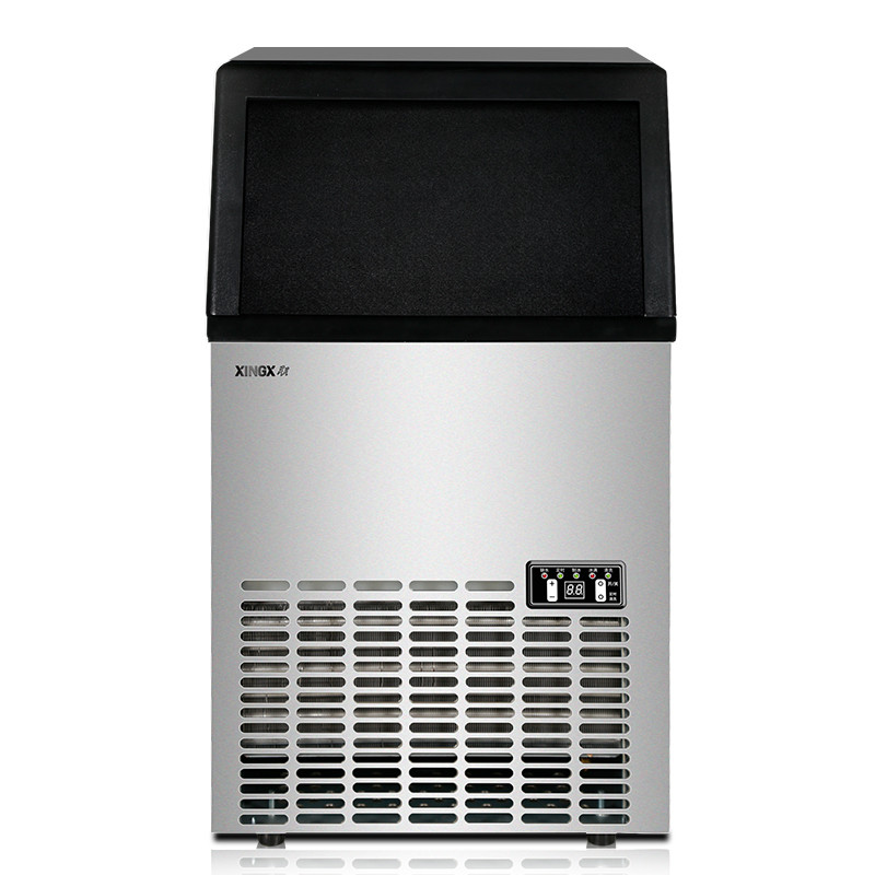 星星(XINGX) XZB-80J 80公斤 制冰柜 家商用小型迷你全自动制冰机冰块机 咖啡店奶茶店冷饮店 电脑控温高清大图