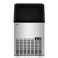 星星(XINGX) XZB-80J 80公斤 制冰柜 家商用小型迷你全自动制冰机冰块机 咖啡店奶茶店冷饮店 电脑控温