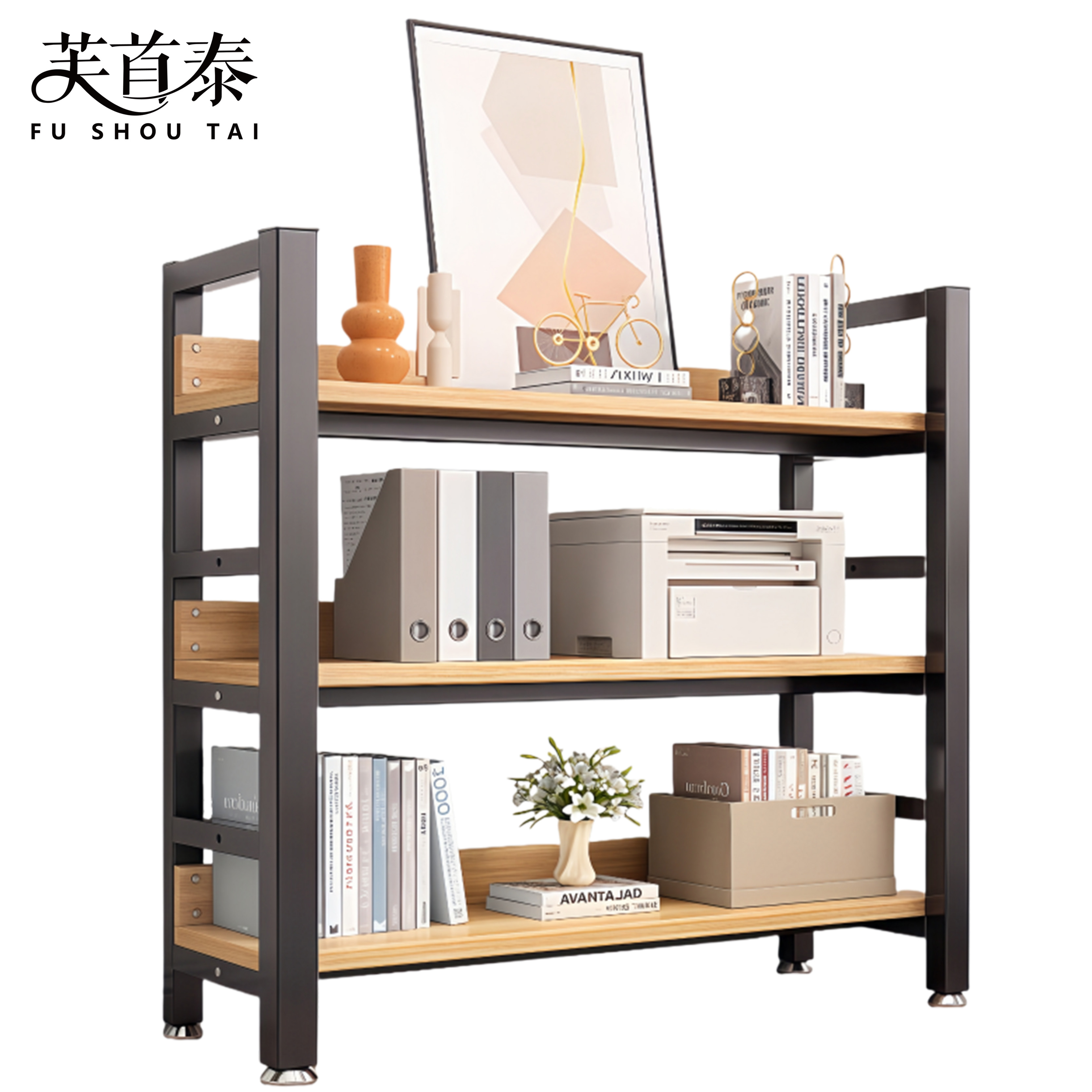 芙首泰三层书架600*310*1080mm个