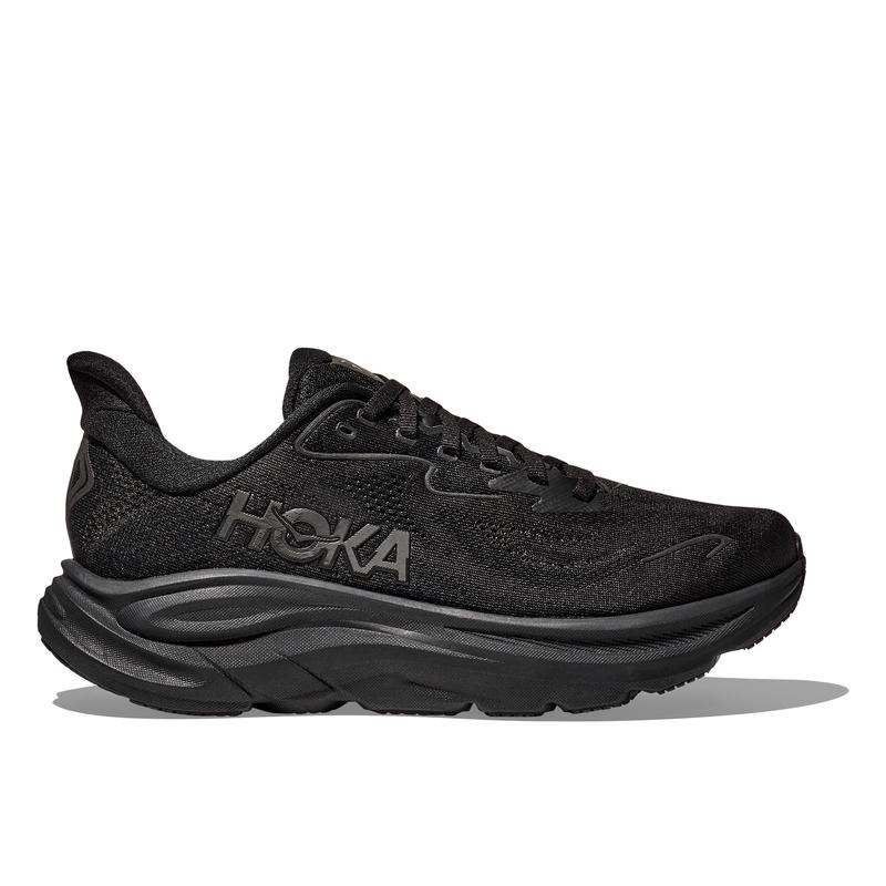 Hoka OneOne男鞋2025新款宽版舒适缓震轻便耐磨运动缓震男越野跑鞋 BLACK/BLACK 41