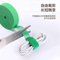 千天(QANTOP)魔术贴 电脑网线固定整理绕线带 随意裁剪强力粘合 5米 QT-MST01