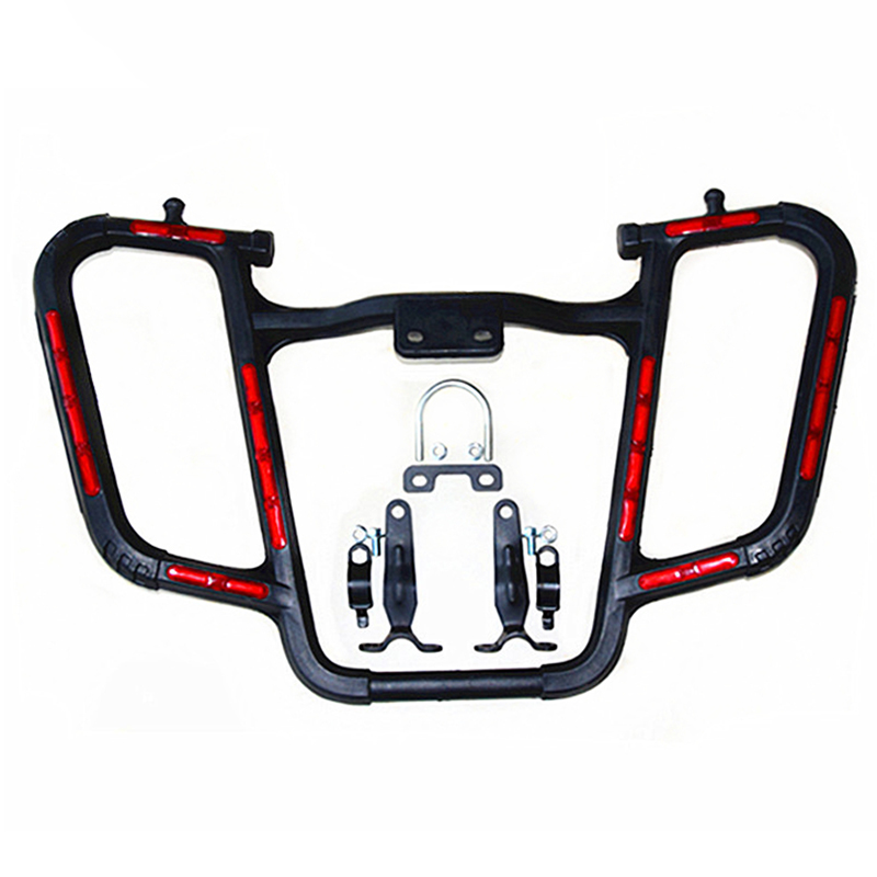 摩托车保险杠125男士加重防摔护架通用改装保护杠150架子车前护杠