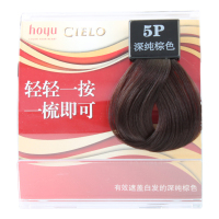 宣若(CIELO)染发霜 5P深纯棕色(日本进口染发剂 健康遮盖白发染发膏)