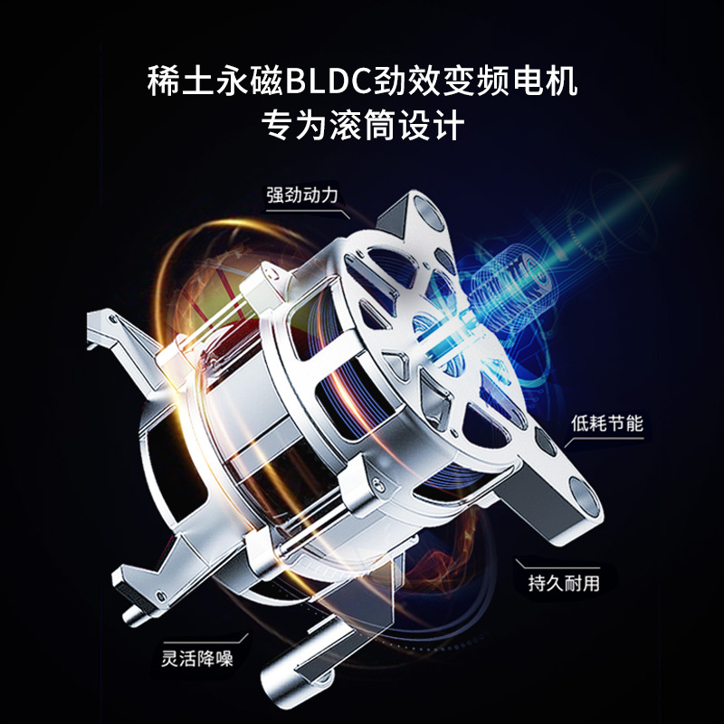 松下(Panasonic) XQG100-LD169 10KG洗6KG烘 全自动家用变频 洗烘一体机滚筒洗衣机(银色)
