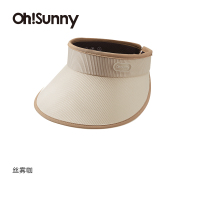 ohsunny-暮光系列-女士高颅顶蛋糕遮阳帽丝雾咖
