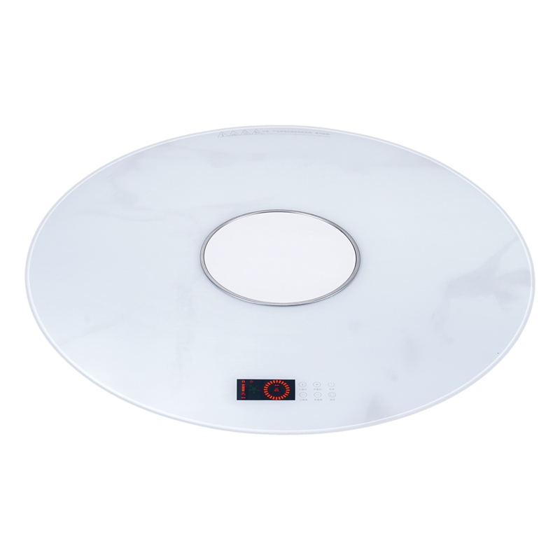 先科暖菜板加热饭菜保温板多功能餐桌垫电动旋转热菜神器[黑色120电陶炉款+电动旋转(金属包边)]无语音功能高清大图