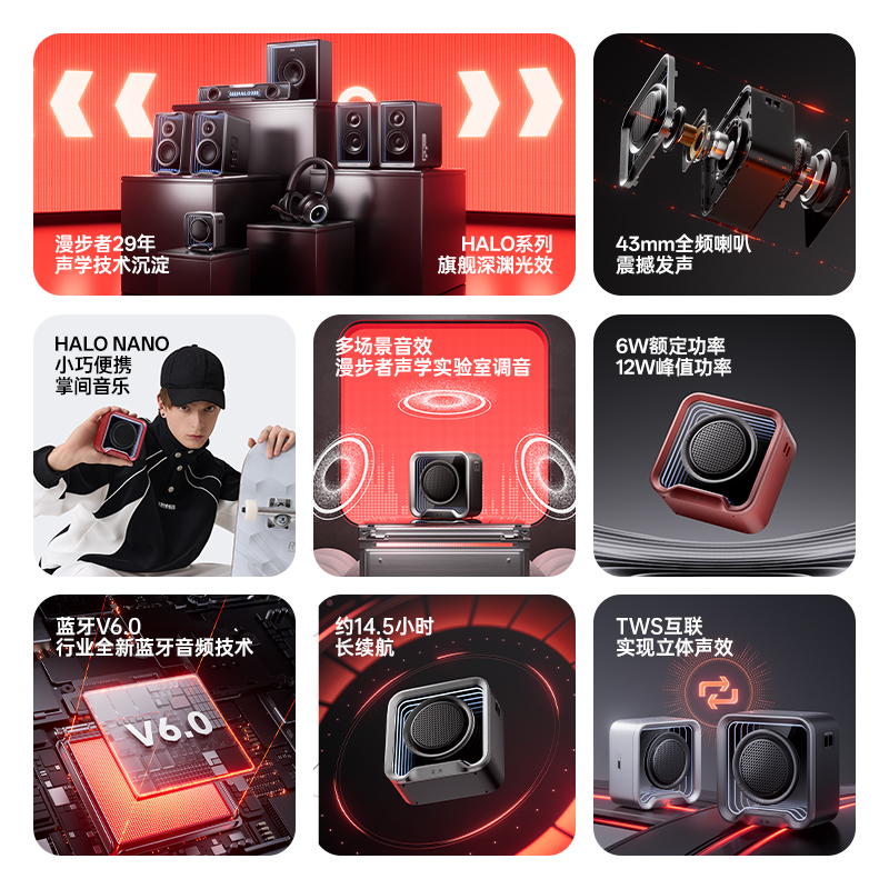 EDIFIER/漫步者 HALO NANO高清大图