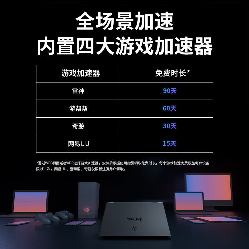普联(TP-LINK)大道路由器K83路由套装 BE6400 5G双频WiFi7千兆家用高速穿墙wifi6无线 2.5G网口 游戏加速(内含三台TL-7DR6450)高清大图