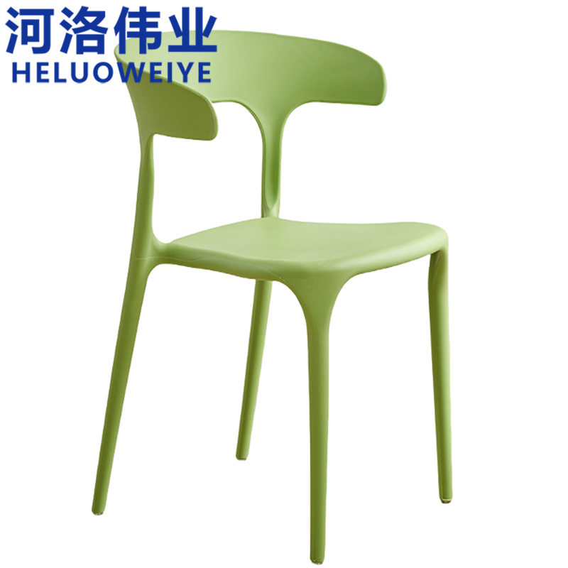 河洛伟业塑料椅靠背把高清大图