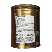 [临期特价]意大利原装进口 圣贵兰ESPRESSO ORO金罐咖啡粉 纯黑咖啡粉250g罐装