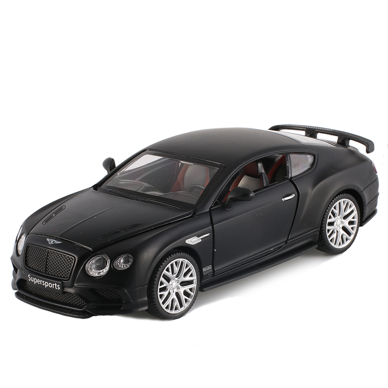 彩珀134宾利添越越野车suv汽车模型跑车合金属仿真儿童玩具汽车宾利