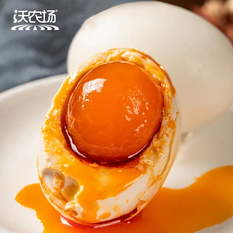 沃农场精装咸鸭蛋1.3kg(65g*20枚)/盒高清大图