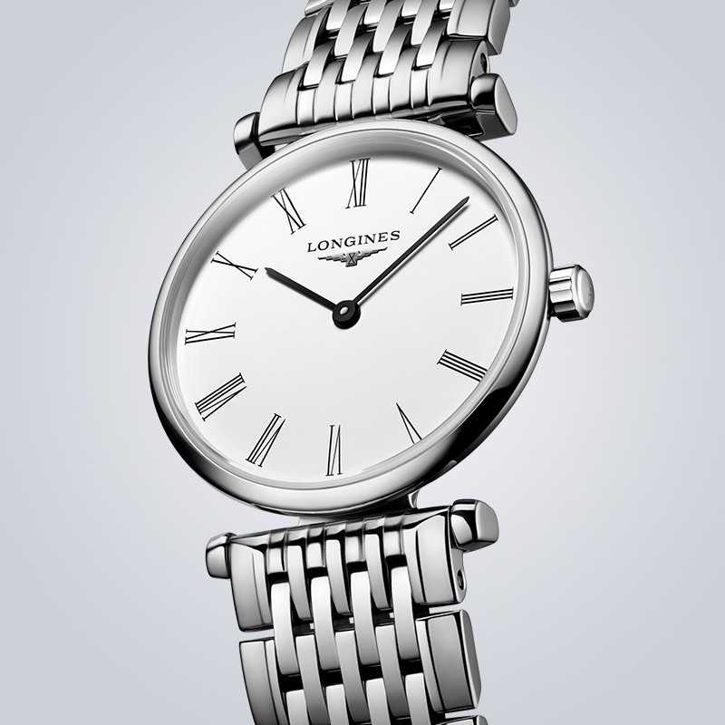 浪琴longines瑞士手表嘉岚系列轻奢腕表简约百搭送女友生日礼物钢带