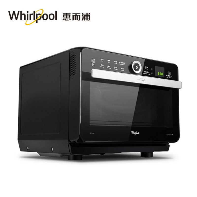 惠而浦(Whirlpool)微波炉WM-JT469/BL 微波炉烤箱一体家用蒸煮烘焙