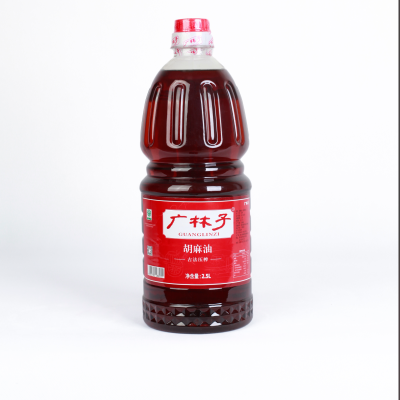 广林子古法压榨胡麻油2.5L/桶