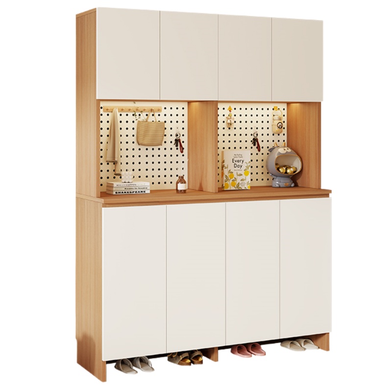 烁恒鞋柜收纳柜3门个高清大图