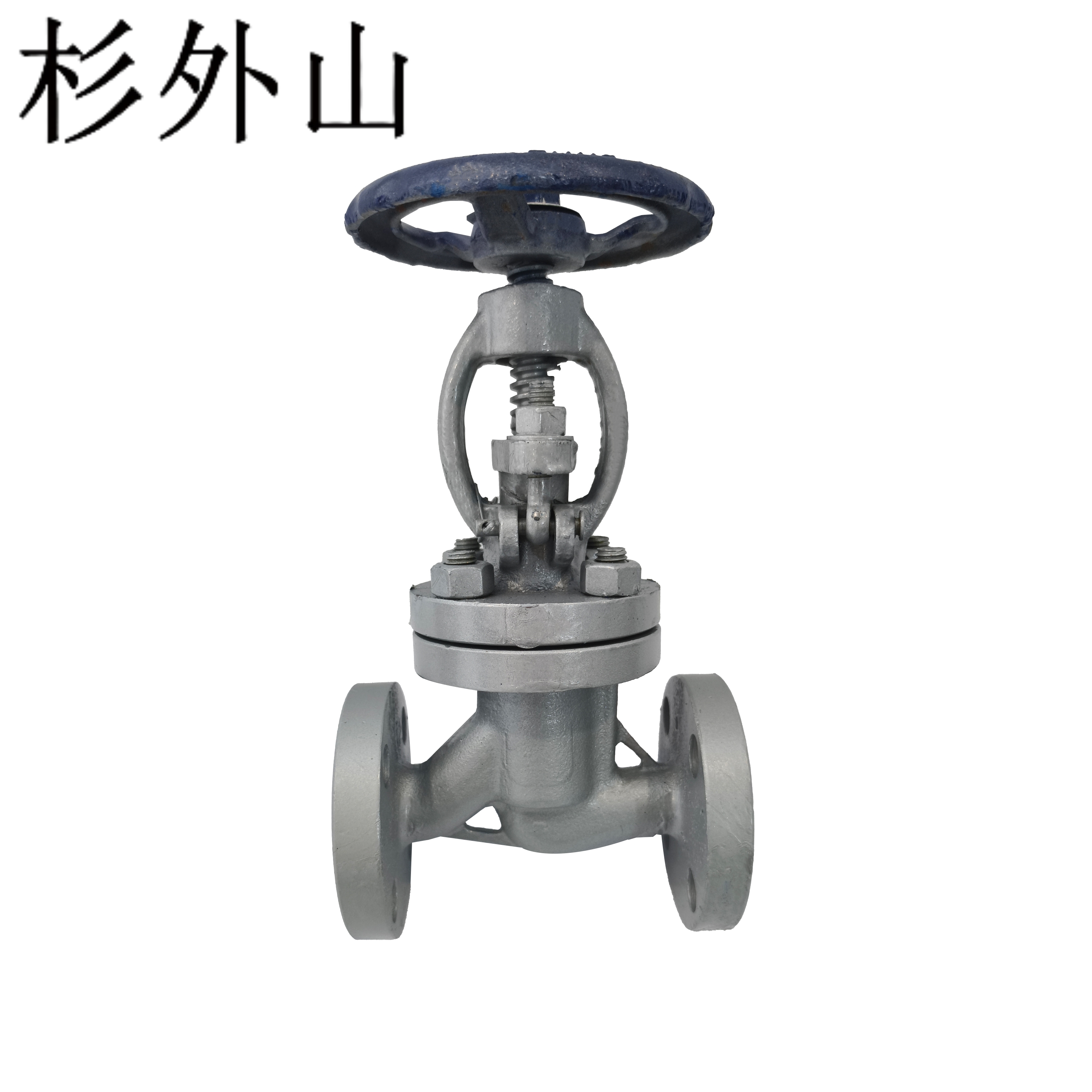 杉外山 铸钢体蒸汽法兰截止阀 个高清大图