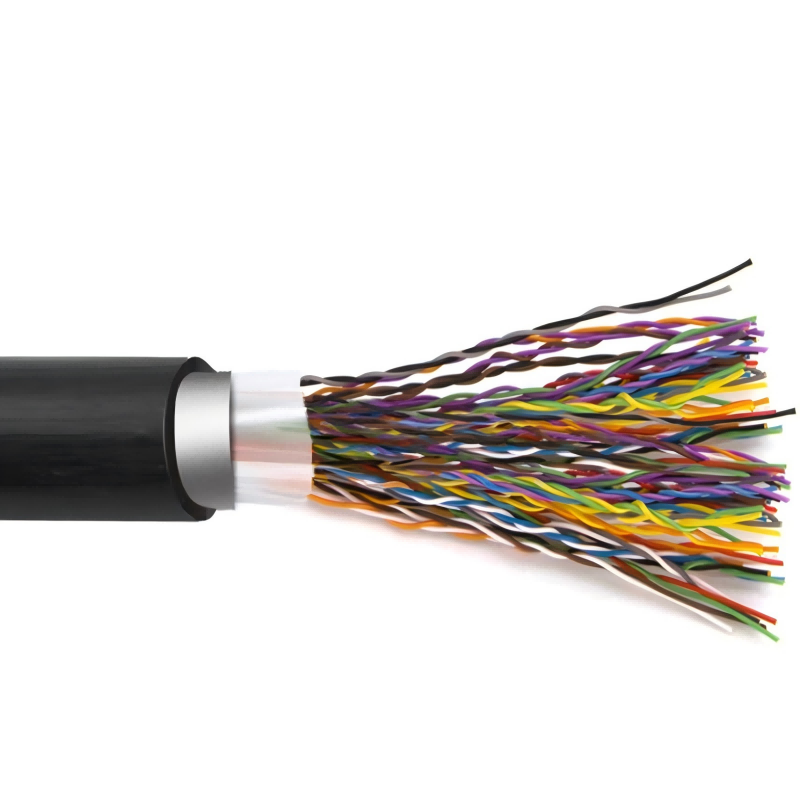 赛欧诺 铝塑单层铠装通信电缆 HYA 50*2*0.4 米高清大图