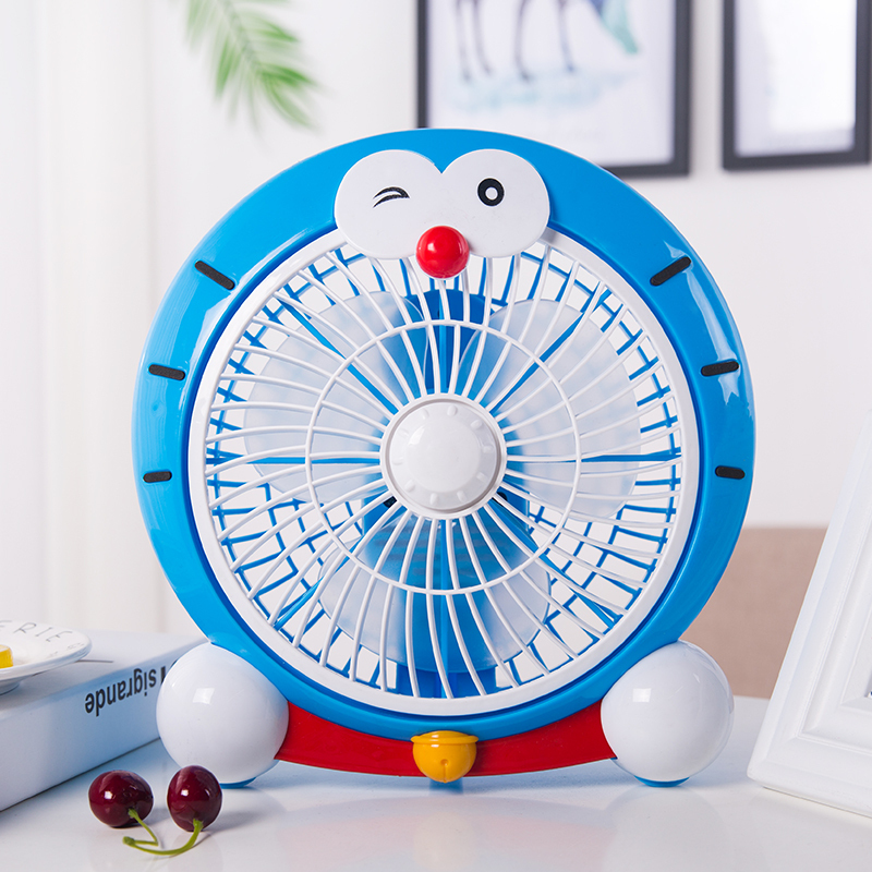 卡通电小型迷你学生宿舍床上小寝室办公室静音台式小电扇