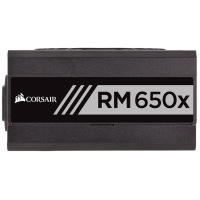 美商海盗船USCorsair RM650X额定650W静音ATX电源台式机电源全模组 80PLUS认证金牌电脑组装机电源