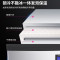 lecon/乐创 制冰机大型商用奶茶店设备 全自动小型冰块制作机方冰 380KG M2-SF150-252冰格 风冷