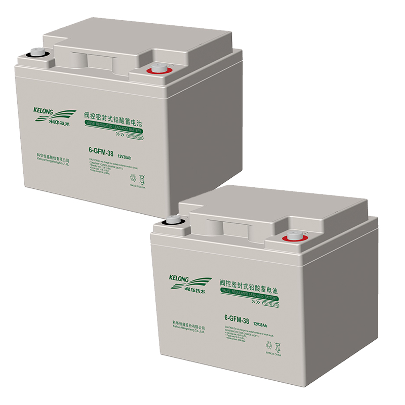 科华技术 KELONG UPS蓄电池12V38AH 6-GFM-38/块高清大图