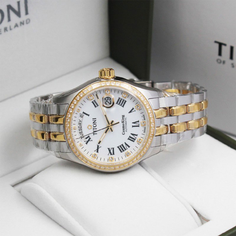 梅花瑞士手表宇宙系列机械间金钢带男士腕表797sydb019