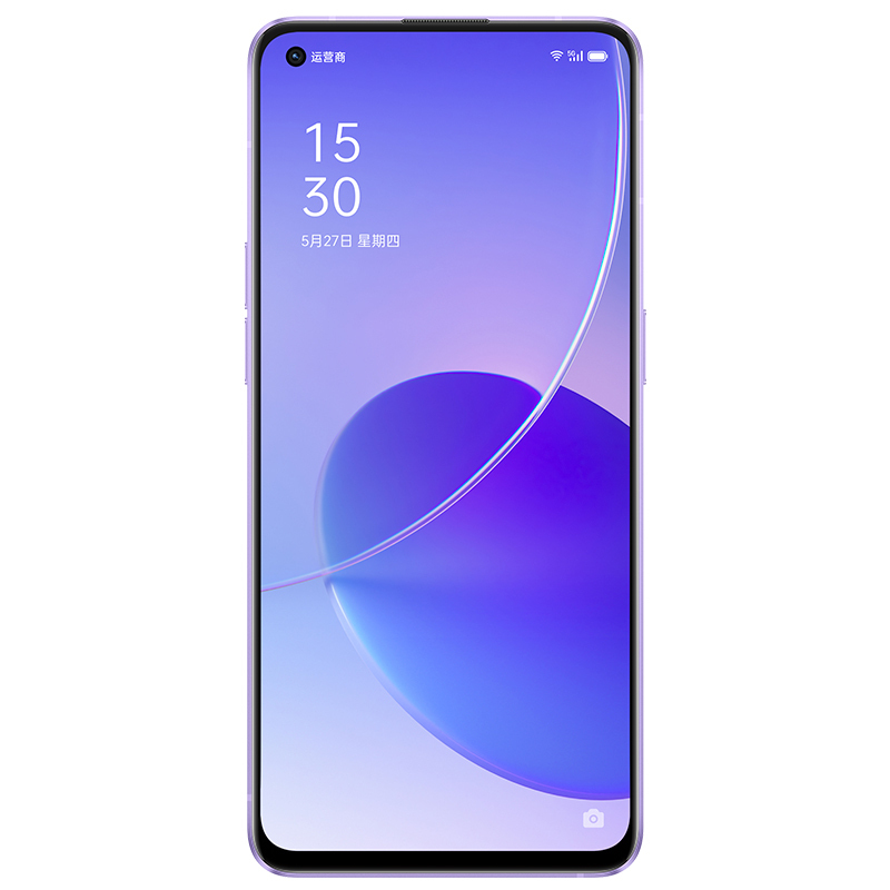 OPPO Reno6 5G 12GB+256GB 星黛紫 5G数字移动电话机 全网通(线下)