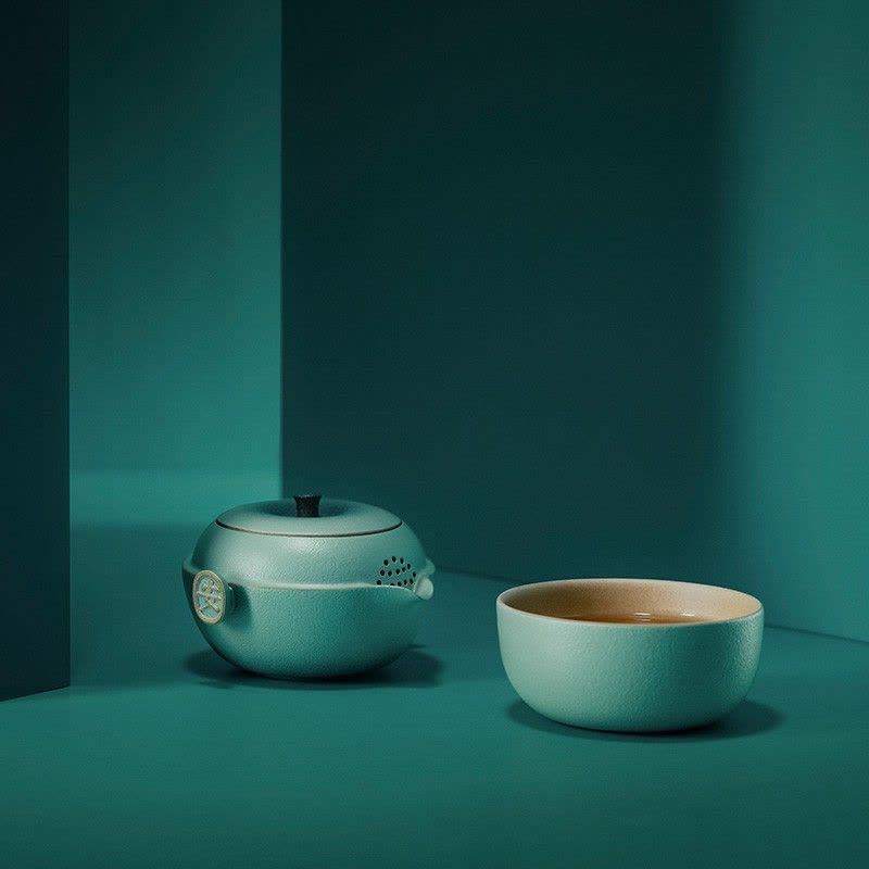 万仟堂(EDENUS) 旅行茶具 平安客 便携功夫茶具套装 快客杯图片