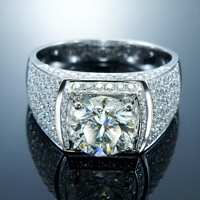 SEAZA喜钻卓越-18K金钻石颜色H级钻石男戒