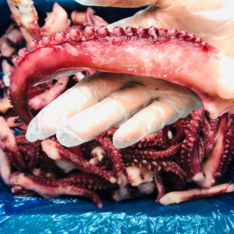 赛卡伊 鱿鱼须新鲜即食新鲜海捕章鱼足深海八爪鱼刺身 海鲜水产 三斤/精品鱿鱼须净重无冰衣