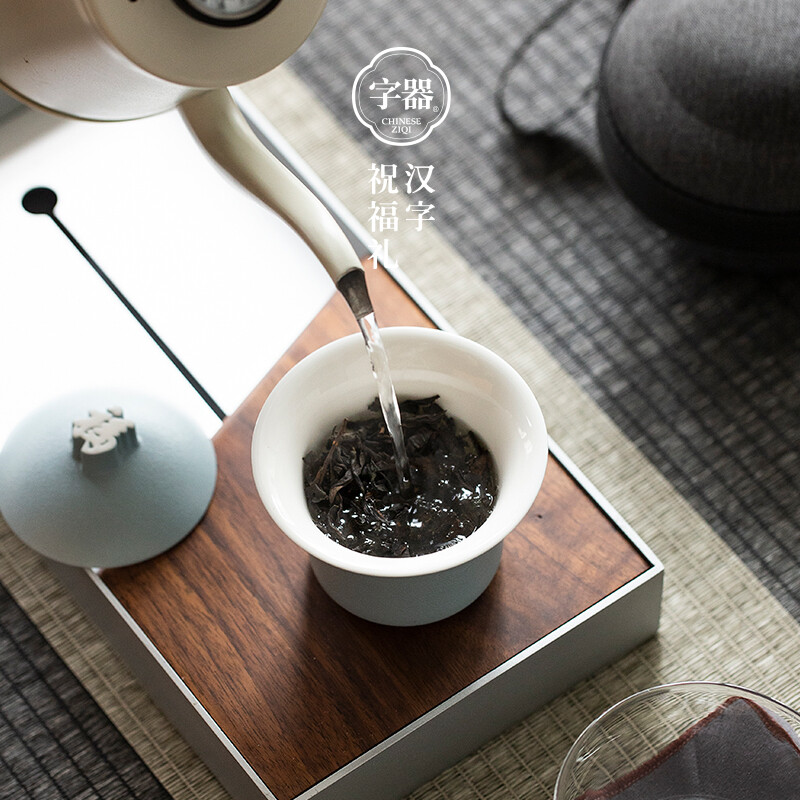 字器 福途快客旅行便携茶器一盖碗一公道两杯礼品装