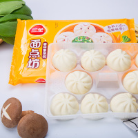 三全 香菇素菜包 360g (10只)速冻面点营养早餐包子