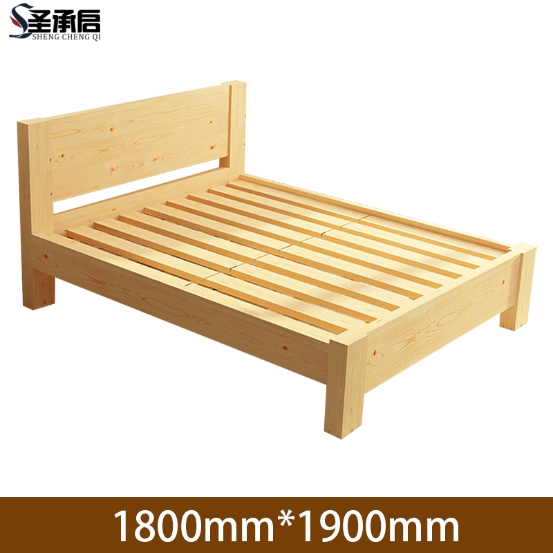 圣承启 双人床 180*190cm张高清大图