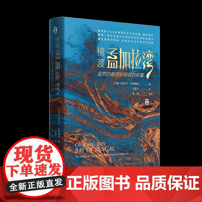 好望角丛书 横渡孟加拉湾 自然的暴怒和移民的财富南亚东南亚史关于经济整合和移民迁徙的大型故事历史文化书籍高清大图