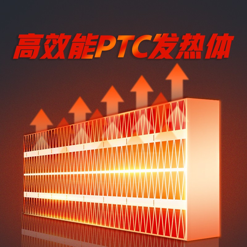 艾美特(Airmate) 小型暖风机取暖器家用 办公室电暖器桌面迷你电暖气 WP5-X2标准款500W(0-10㎡)