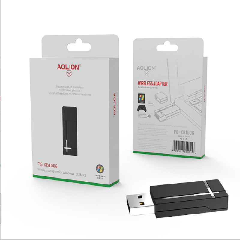 适用于Xbox One/Series S/X手柄 无线接收器 适配器win10/11适用PC配件 AOLION二代高清大图
